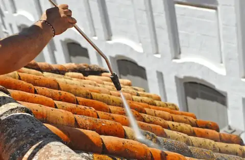 Nettoyage de toitures - Chichilianne